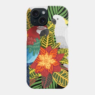 Tropical birds Phone Case