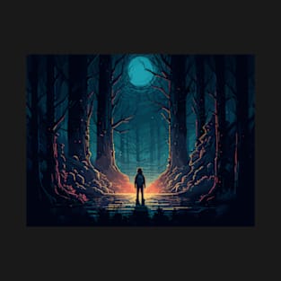 Night Magic Forest T-Shirt