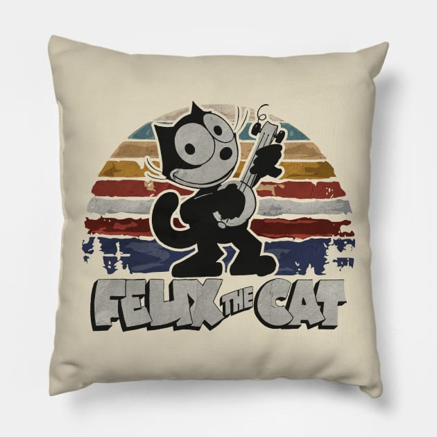 NEW COLOR FELIX THE CAT Pillow by sepatubau77