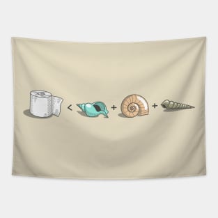 3 Seashells Tapestry