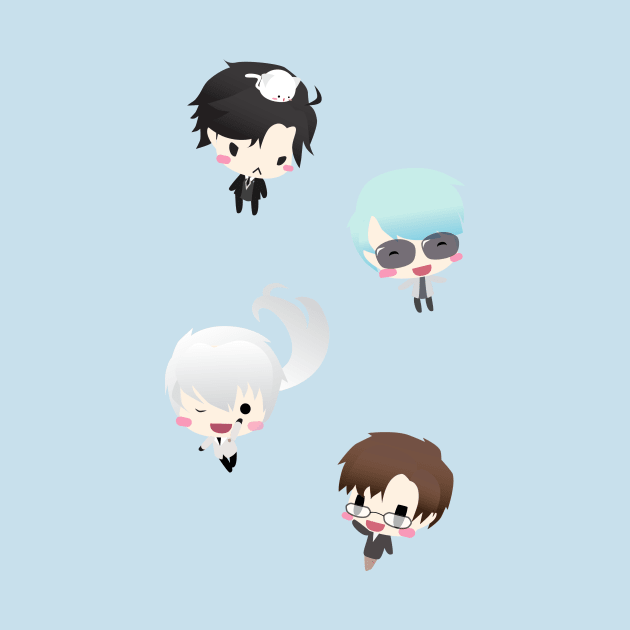 Mystic Messenger Chibi Party by Fovo Shop