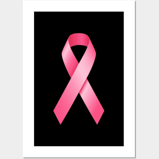 Breast Cancer Awareness Pink Ribbon With Positive Words Poster for Sale by  Rosemarie Guieb Designs