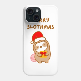 Merry Slothmas Christmas Gift Sloth Phone Case