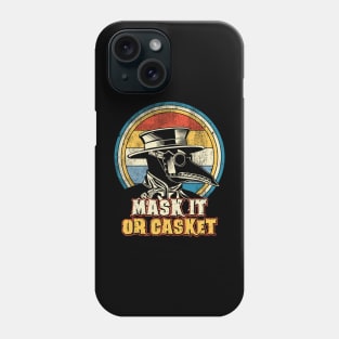 Plague Doctor - Mask It Or Casket Phone Case