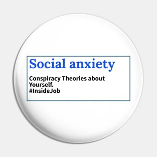 Social anxiety true self Pin