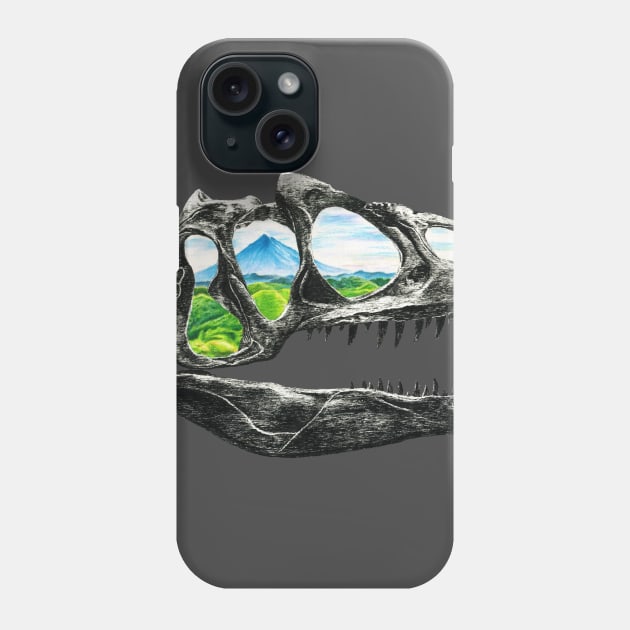 Skullscape Phone Case by McQuinnBelnap