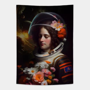 Astronaut beauty Tapestry