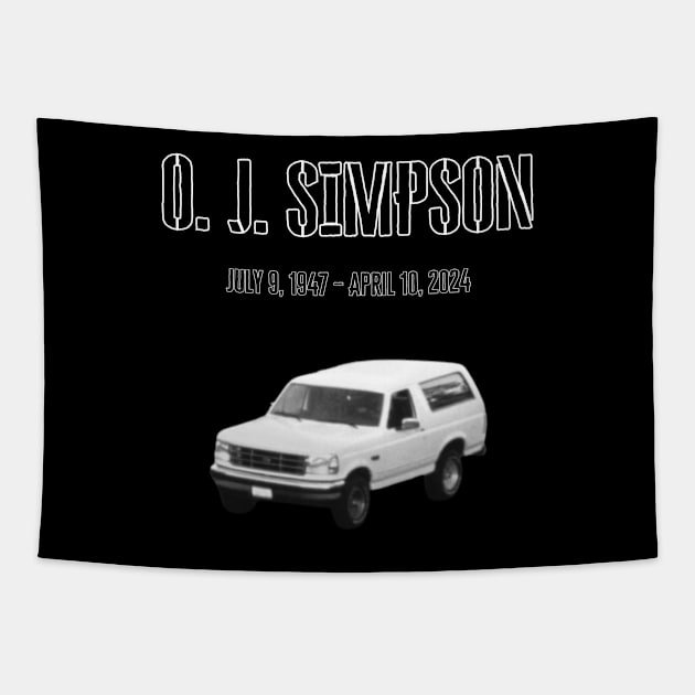 O.J. Simpson, RIP Tapestry by Pattyld