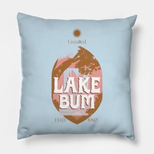 lake bum Pillow