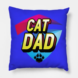 Cat Dad Cat Father Best Cat Dad Ever Pillow