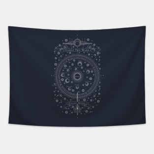 Carve The Mark - Galaxy Model Map Tapestry