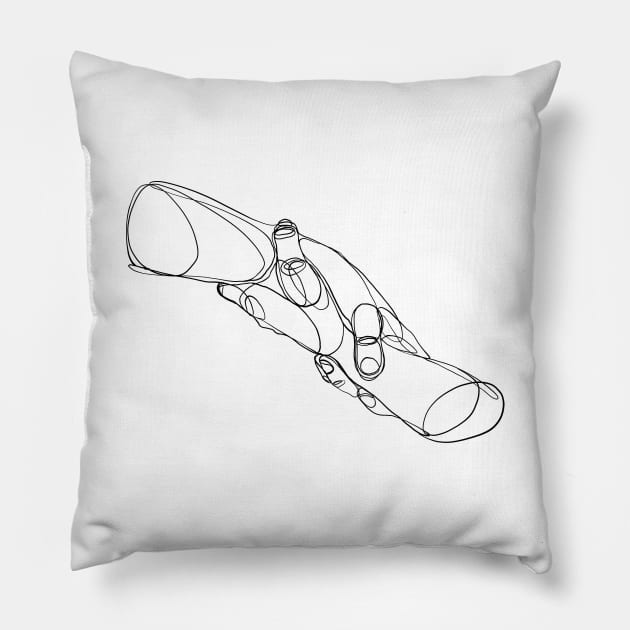 Grasp Pillow by Strayline