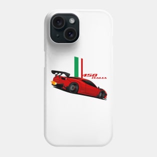 Ferrari 458 Italia red Italian Stripes Phone Case