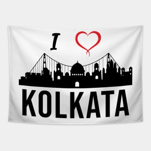 I love Kolkata West Bengal India Tapestry