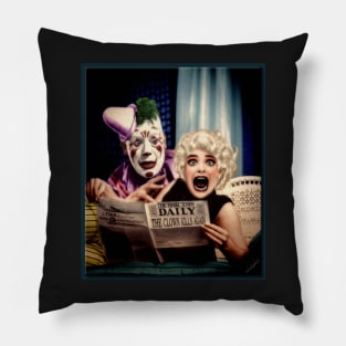 The Clown Kills Again Pillow