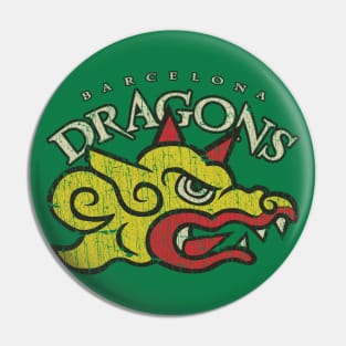 Barcelona Dragons 1991 Pin