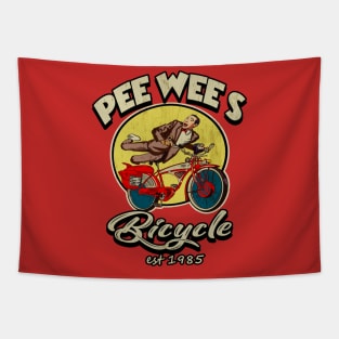 Pee Wee's Bicycle // 1985 Vintage Tapestry