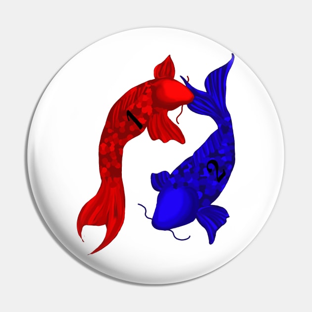 One Fish, Two Fish Pin by domanidream