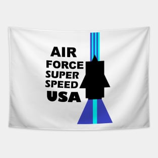 Air Force Super Speed USA Tapestry