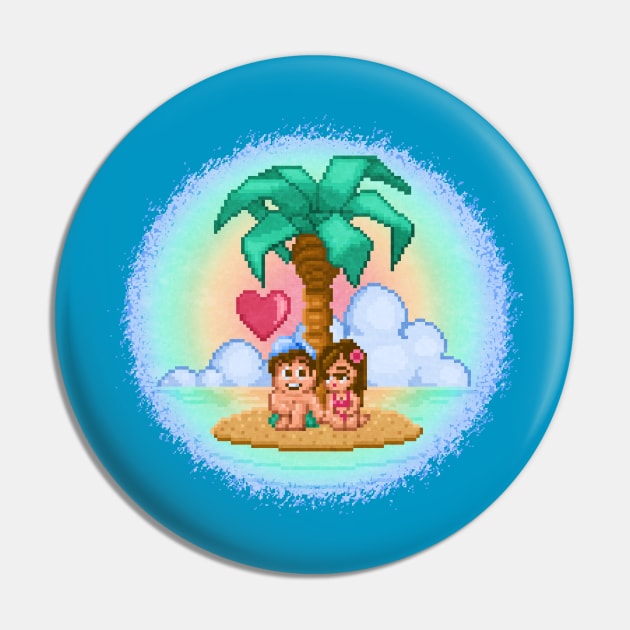 Island Adventure Love Pin by Kari Likelikes