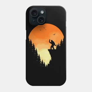 Bigfoot Peace Sign Phone Case