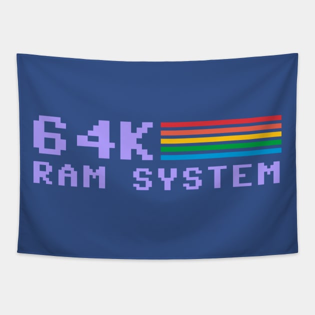 64K Ram System Tapestry by Anthonny_Astros