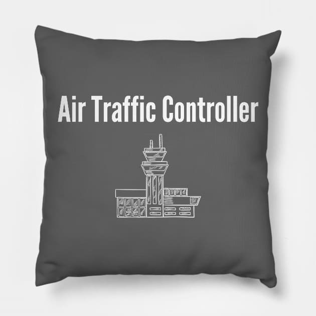 Air Traffic Controller Pillow by Jetmike