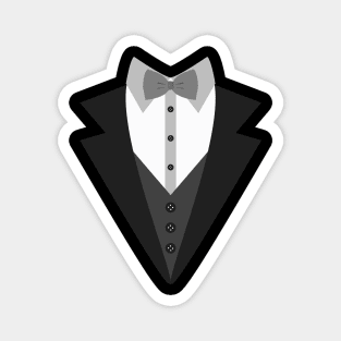 Fake Tuxedo: Funny Suit Top Magnet