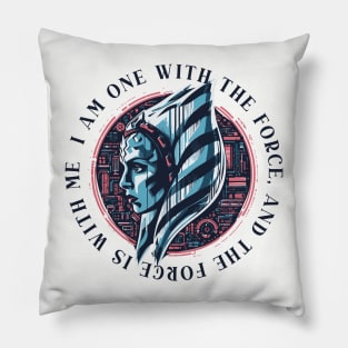 the force is with me Ahsoka Tano Pillow