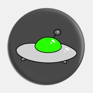 UFO Flying Saucer Pin