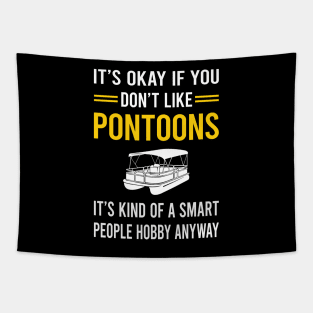 Smart People Hobby Pontoon Pontooning Tapestry