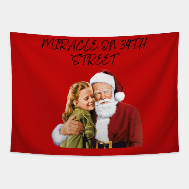 Miracle On 34th Street Tapestry by CreativeDesignStore