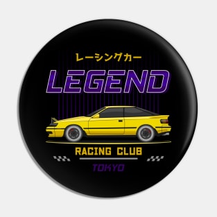 Tuner Yellow MK4 Celica JDM Pin