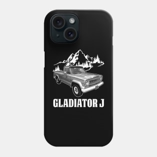 Jeep Gladiator J series jeep car name Phone Case