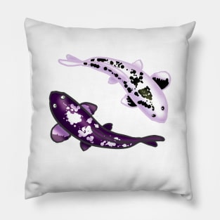 Yin-Yang Koi Fish Pillow