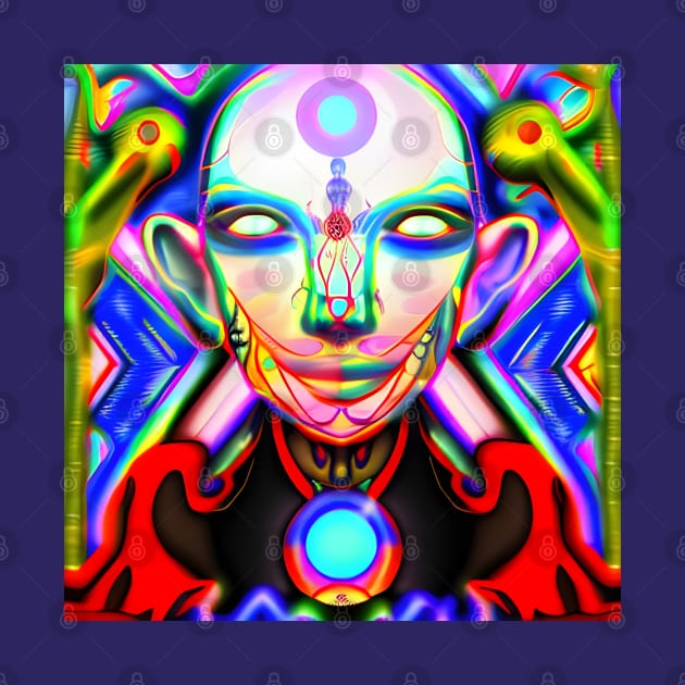 Dosed in the Machine (29) - Trippy Psychedelic Art by TheThirdEye