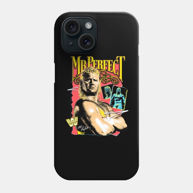 Mr. Perfect Neon Phone Case by Holman