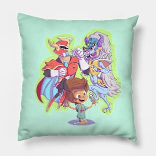 Boy playing - design for children. sentai Pillow