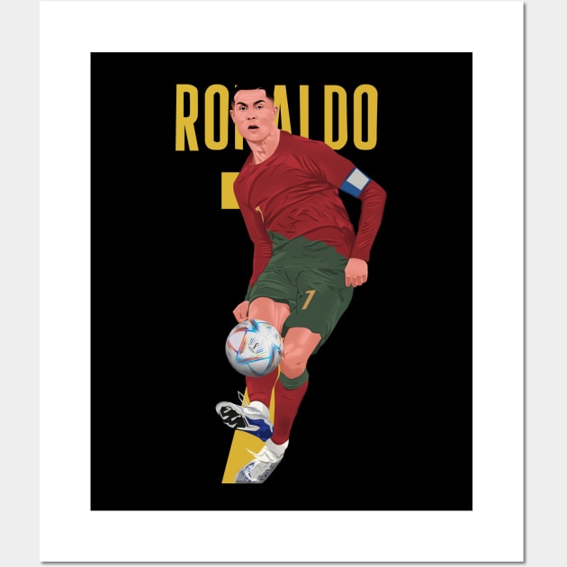 Cristiano Ronaldo CR7 Poster Wall Art Print, Peru