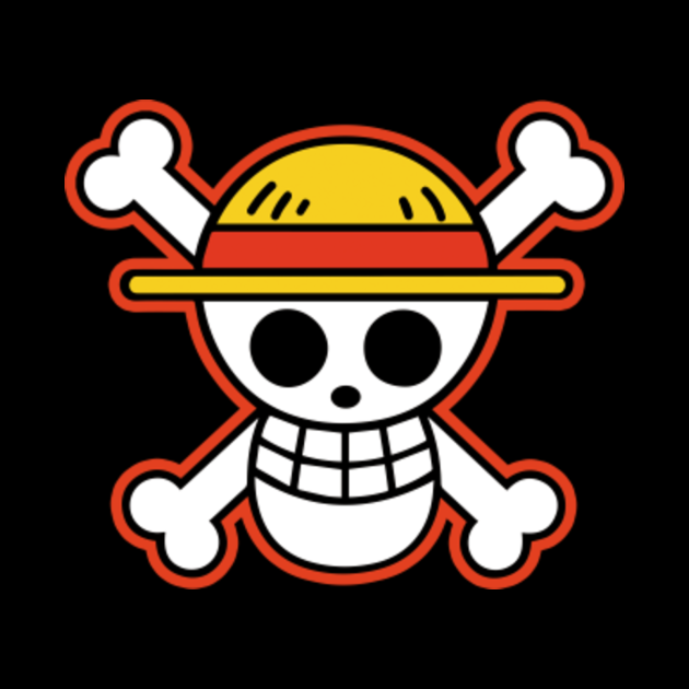 Luffy Straw Hat Pirates Logo Straw Hat Pirates Pin TeePublic