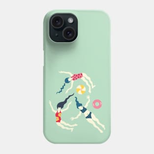 FLOATING WORLD Summer Pool Beach Party Swimmers - UnBlink Studio by Jackie Tahara Phone Case