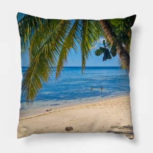 Panaraga Beach, Barobo, Surigao del Sur, Mindanao, Philippines Pillow