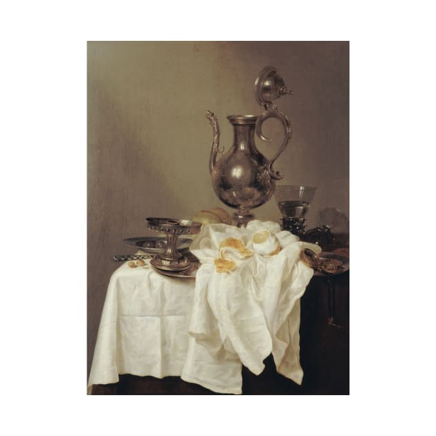 Nature Morte a l'aiguiere by Willem Claeszoon Heda by Classic Art Stall