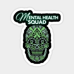 Mental Health Squad Awareness Week 2024 Men Women Kids Magnet