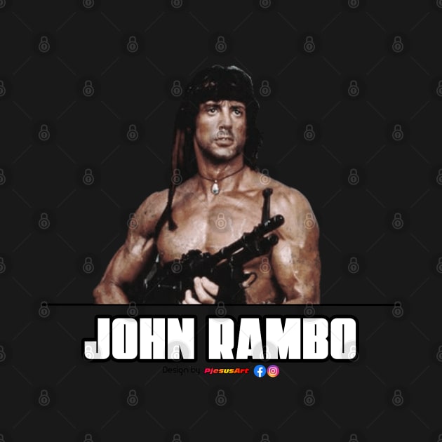 John Rambo2 by PjesusArt