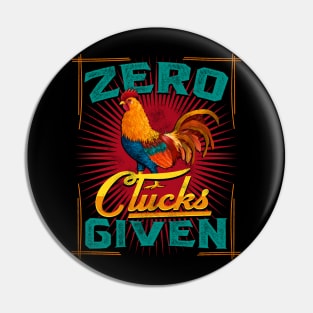 zero clucks given chicken farmer Pin