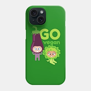 EEK & EEKA - GO VEGAN Phone Case