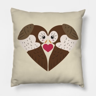 With Owl of My Heart Pillow