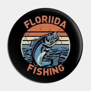 Florida Fishing Pin