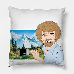 POP CULTURE PAINTER FAN ART Pillow